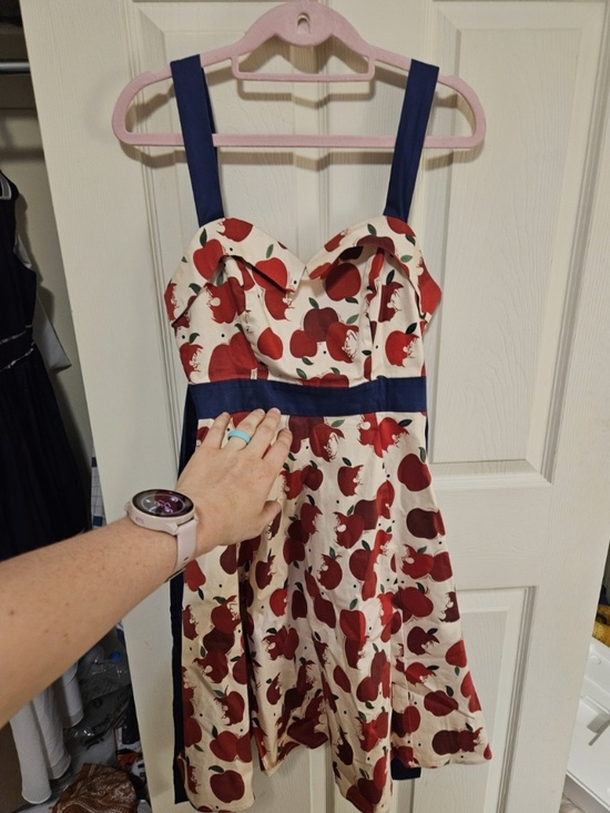 Disney Dresses & Skirts - The Dress Shop Disney Parks Snow White Women’s Apple Dress Dwarfs Pin up Small